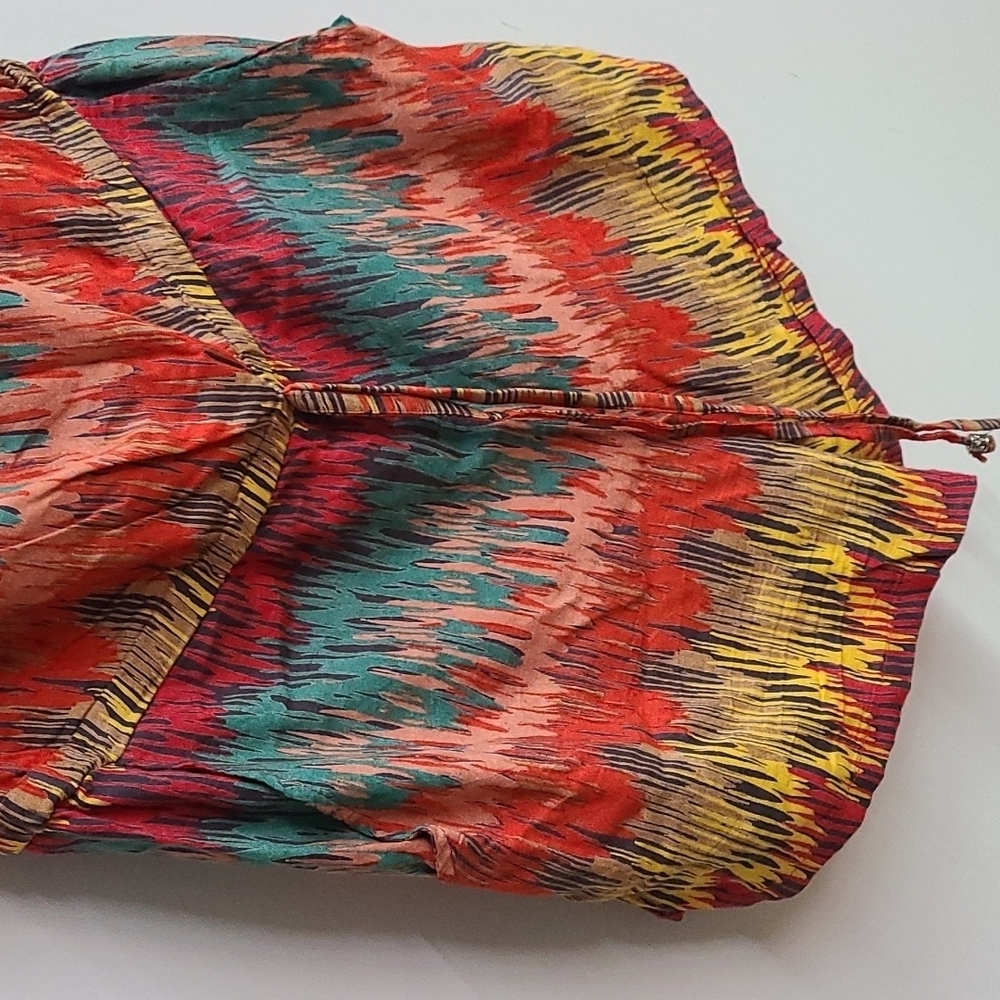 Angie Multi-Color Strapless Romper - Picture 2 of 8